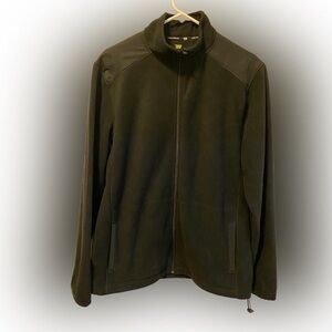NWT Tek Gear Black Artic Fleece Jacket, Size M